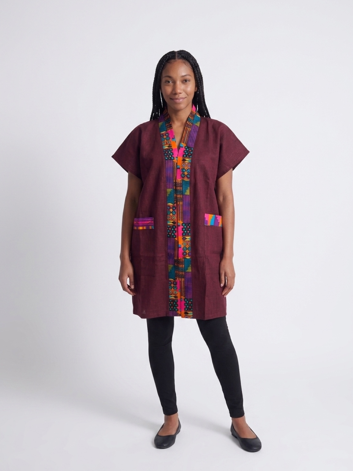 Handmade Kimono Bubu Top for Women. - Image 4