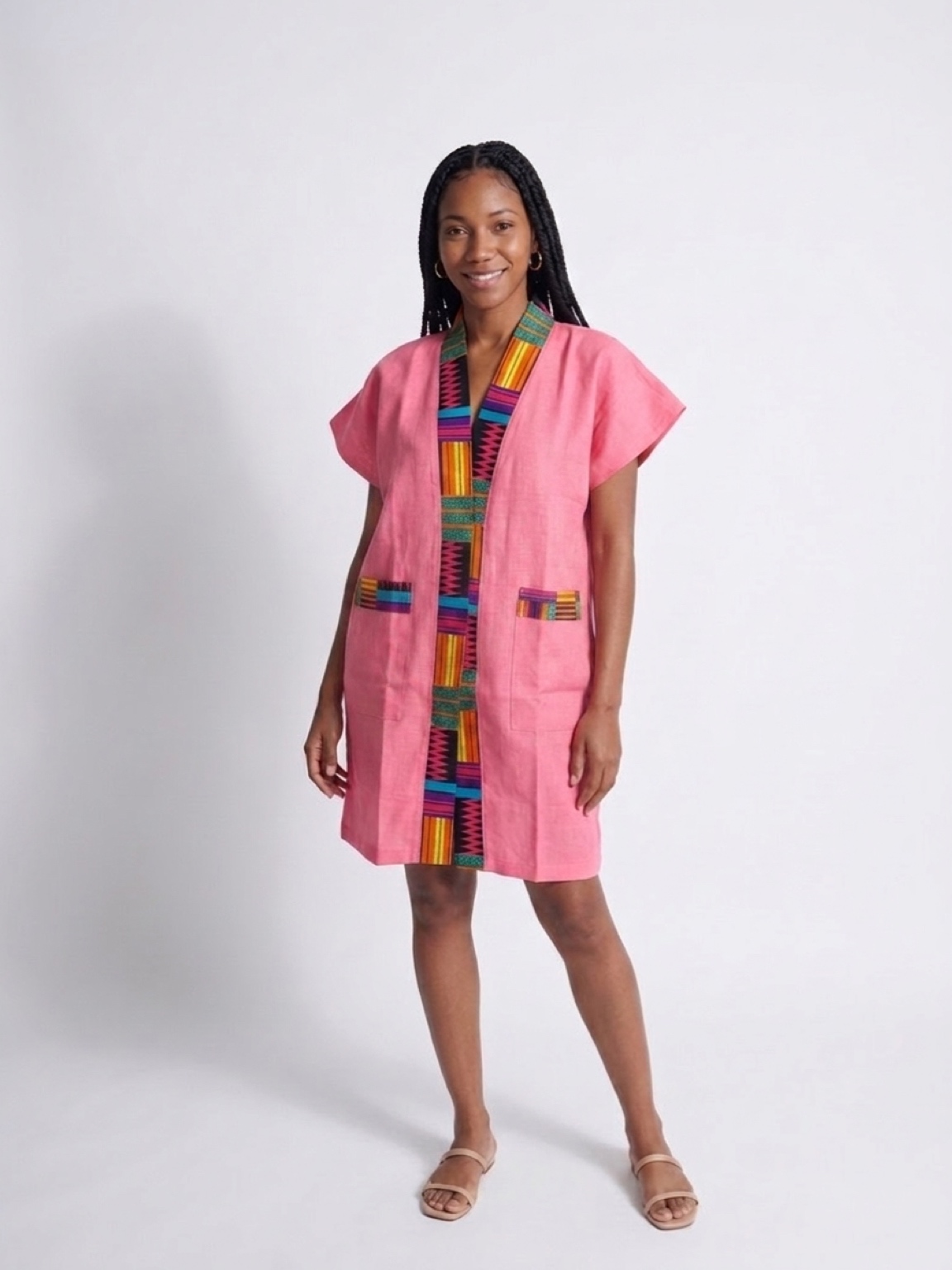 Handmade Kimono Bubu Top for Women. - Image 3