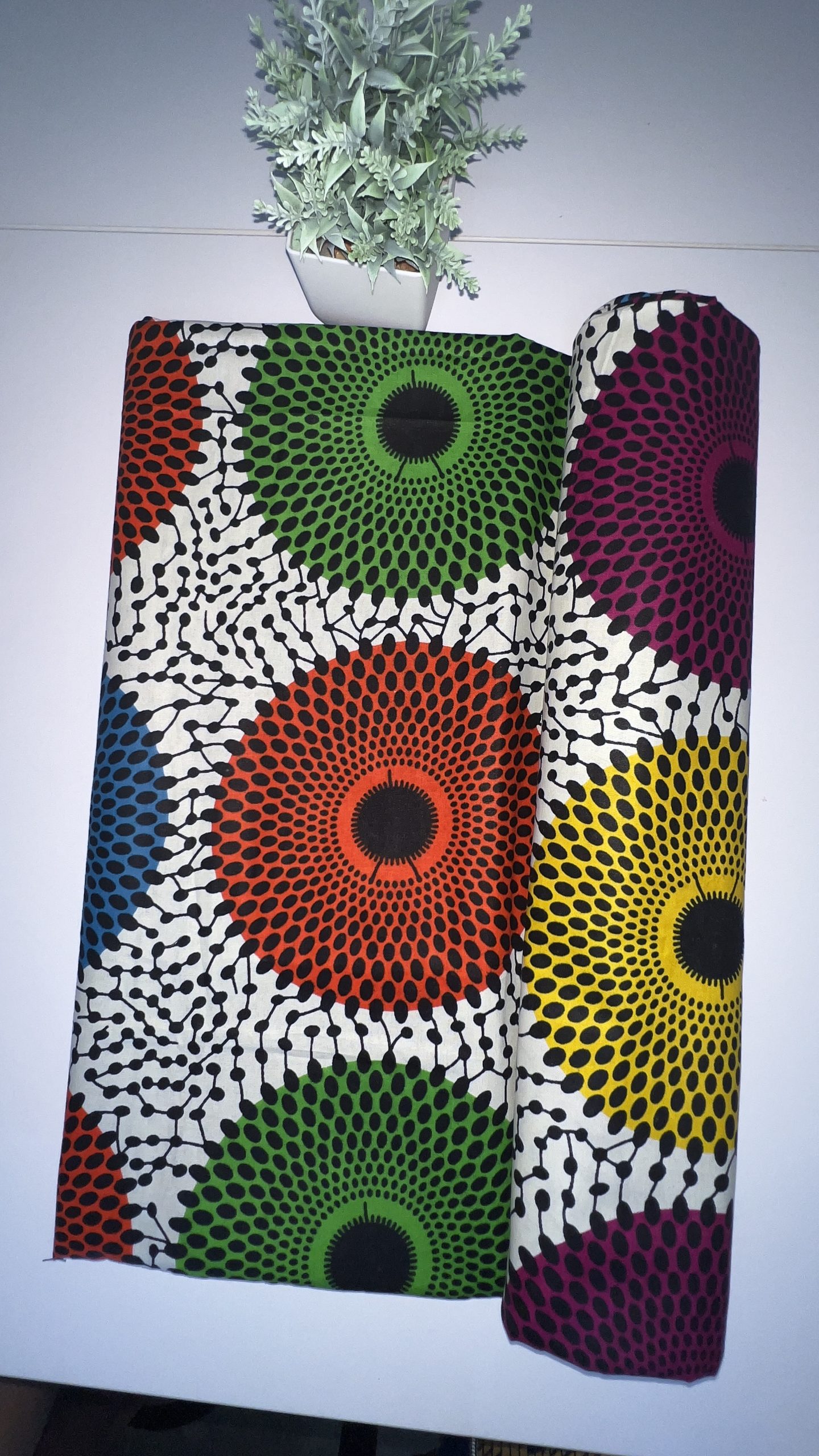 WOMEN'S AFRICAN KENTE SHOULDER DRAWSTRING MAXI /MADE TO ORDER - Image 7